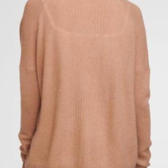 White & Warren patch pockets cashmere sweater - Picture 2 of 9